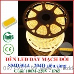 Đèn led dây 3014 mạch đôi