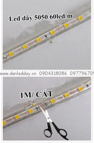 Cách cắt dây led 220V