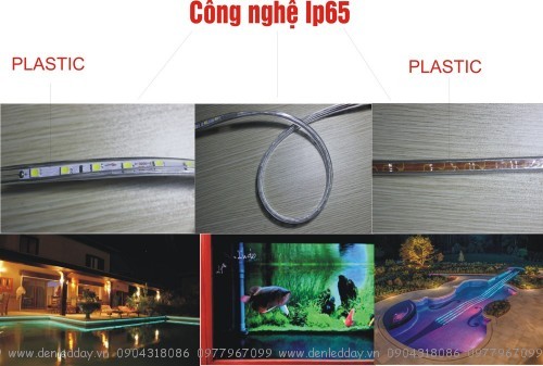 Công nghệ IP65 chất liệu plastic