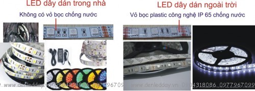 LED dây dán trong nhà -ngoài trời