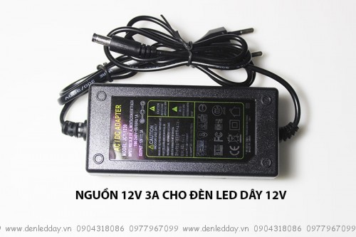 Nguồn cho đèn led dây 12V