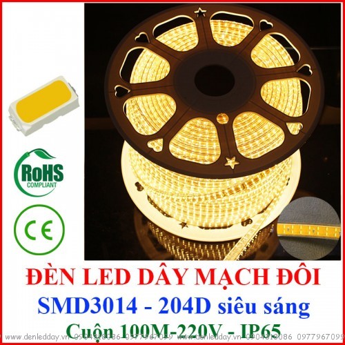 Đèn led dây mạch đôi