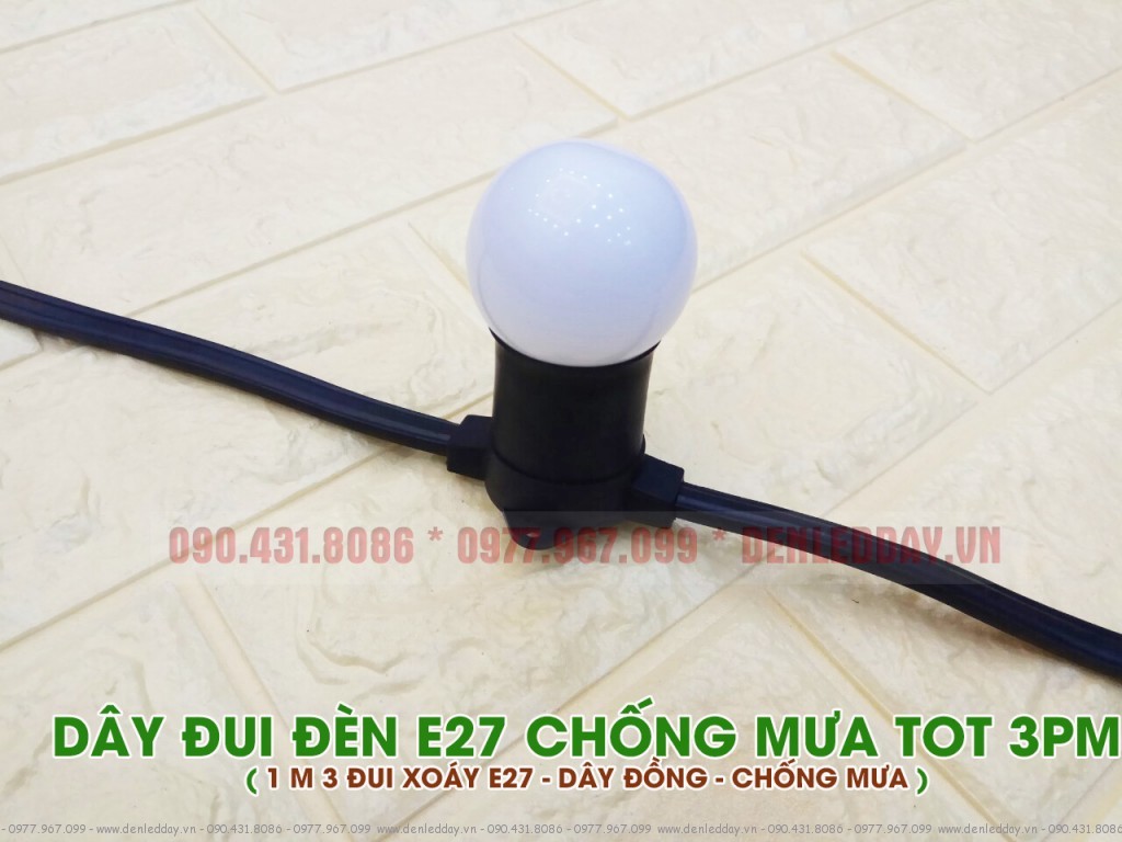 Bóng tròn chống mưa 2W