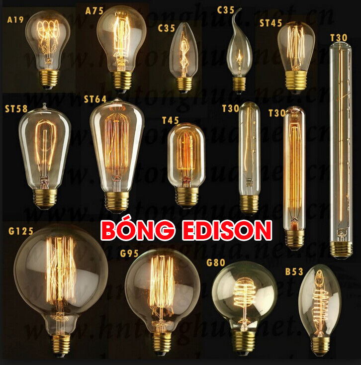 Bóng đèn trang trí Edison