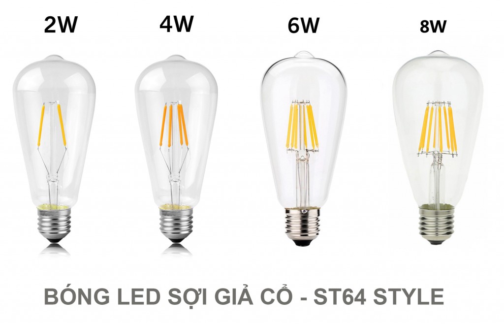 Bóng LED sợi ST64