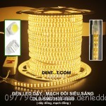 Đèn led dây 3528 mạch đôi siêu sáng