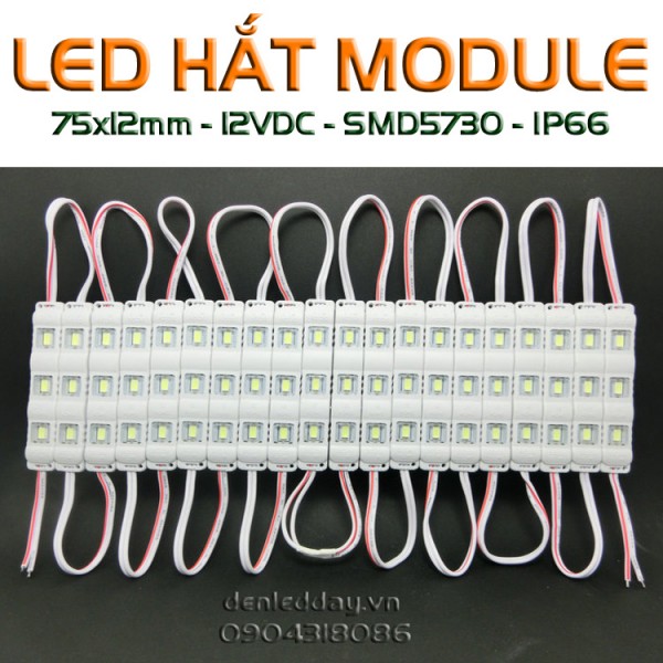 LED hắt module 3 bóng chống nước cao cấp