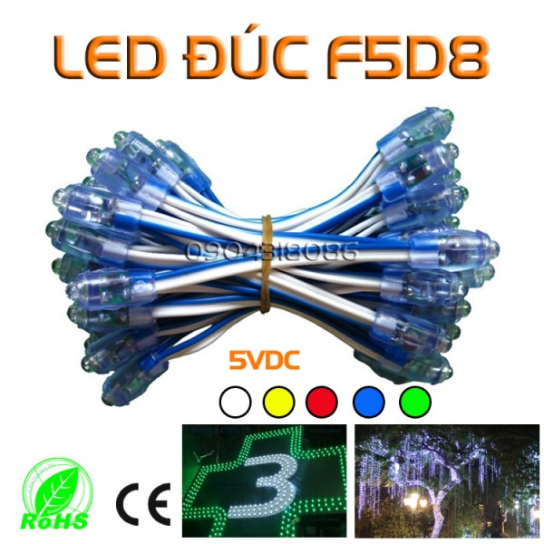 LED đúc F5