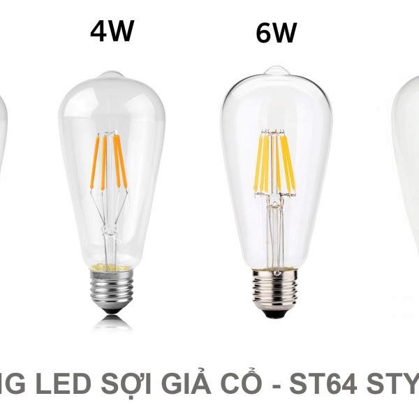 Bóng LED sợi ST64